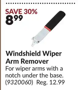Princess Auto Windshield Wiper Arm Remover offer
