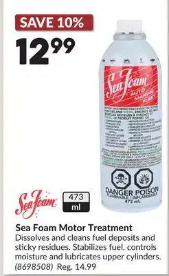 Princess Auto Sea Foam Motor Treatment offer