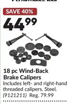Princess Auto 18 pc Wind-Back Brake Calipers offer