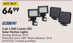 Princess Auto 2 pk 1,500 Lumen LED Solar Motion Lights offer