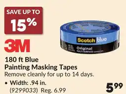 Princess Auto 180 ftBlue Painting Masking Tapes offer