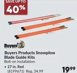 Princess Auto Buyers Products Snowplow Blade Guide Kits offer
