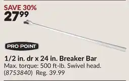 Princess Auto 1/2 in. dr x 24 in. Breaker Bar offer
