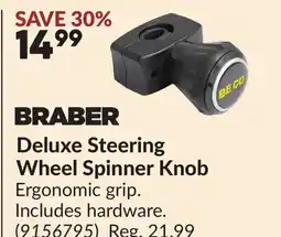 Princess Auto Deluxe Steering Wheel Spinner Knob offer
