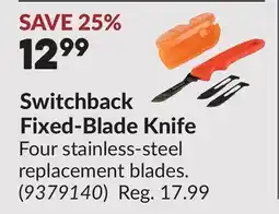 Princess Auto Switchback Fixed-Blade Knife offer