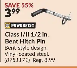 Princess Auto Class I/II 1/2 in. Bent Hitch Pin offer