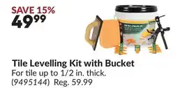 Princess Auto Tile Levelling Kit with Bucket offer