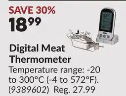 Princess Auto Digital Meat Thermometer offer