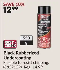 Princess Auto Black Rubberized Undercoating offer