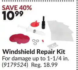 Princess Auto Windshield Repair Kit offer