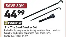 Princess Auto 3 pc Tire Bead Breaker Set offer