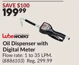 Princess Auto Oil Dispenser with Digital Meter offer