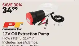 Princess Auto 12V Oil Extraction Pump offer