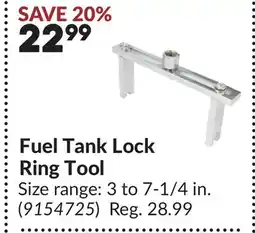 Princess Auto Fuel Tank Lock Ring Tool offer