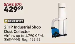 Princess Auto 2 HP Industrial Shop Dust Collector offer