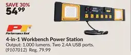 Princess Auto 4-in-1 Workbench Power Station offer