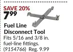 Princess Auto Fuel Line Disconnect Tool offer