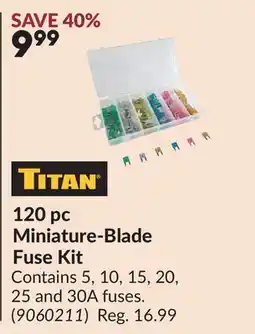 Princess Auto 120 pc Miniature-Blade Fuse Kit offer