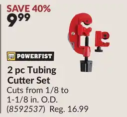 Princess Auto 2 pc Tubing Cutter Set offer