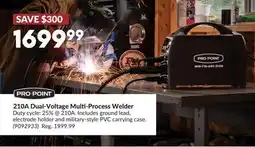 Princess Auto 210A Dual-Voltage Multi-Process Welder offer