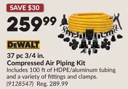 Princess Auto 37 pc 3/4 in. Compressed Air Piping Kit offer