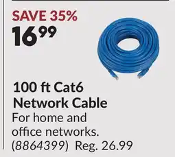 Princess Auto 100 ftCat6 Network Cable offer