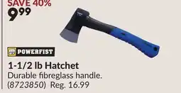 Princess Auto 1-1/2 lb Hatchet offer