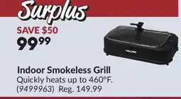 Princess Auto Indoor Smokeless Grill offer