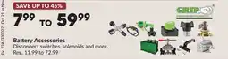 Princess Auto Battery Accessories offer