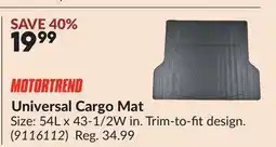 Princess Auto Universal Cargo Mat offer