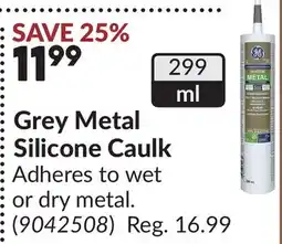 Princess Auto Grey Metal Silicone Caulk offer