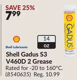 Princess Auto Shell Gadus S3 V460D 2 Grease offer