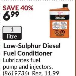 Princess Auto Low-Sulphur Diesel Fuel Conditioner offer
