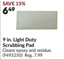 Princess Auto 9 in. Light Duty Scrubbing Pad offer