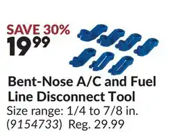 Princess Auto Bent-Nose A/C and Fuel Line Disconnect Tool offer