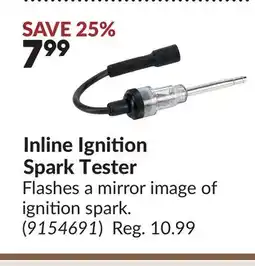 Princess Auto Inline Ignition Spark Tester offer