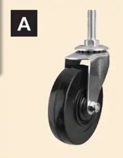 Princess Auto 4 in. Threaded-Stem Casters offer