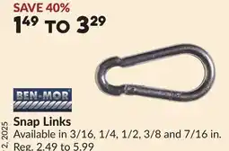 Princess Auto Snap Links offer