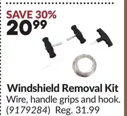 Princess Auto Windshield Removal Kit offer