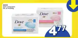 Rossy DOVE Asst. soap bars offer