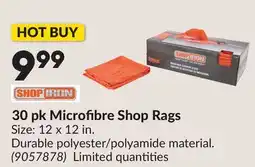 Princess Auto 30 pk Microfibre Shop Rags offer