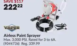 Princess Auto Airless Paint Sprayer offer