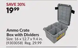Princess Auto Ammo Crate Box with Dividers offer
