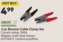 Princess Auto 2 pc Booster Cable Clamp Set offer