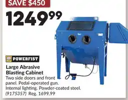 Princess Auto Large Abrasive Blasting Cabinet offer