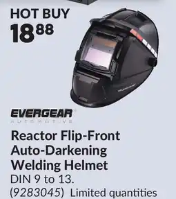 Princess Auto Reactor Flip-Front Auto-Darkening Welding Helmet offer