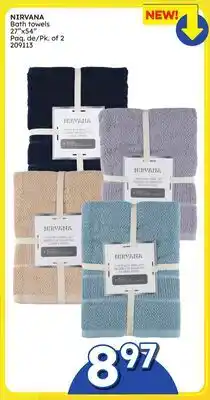 Rossy NIRVANA Bath towels offer