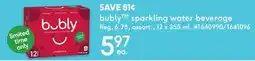 Giant Tiger bubly sparkling water beverage offer