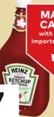Giant Tiger Heinz ketchup offer