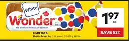 Giant Tiger Wonder bread offer